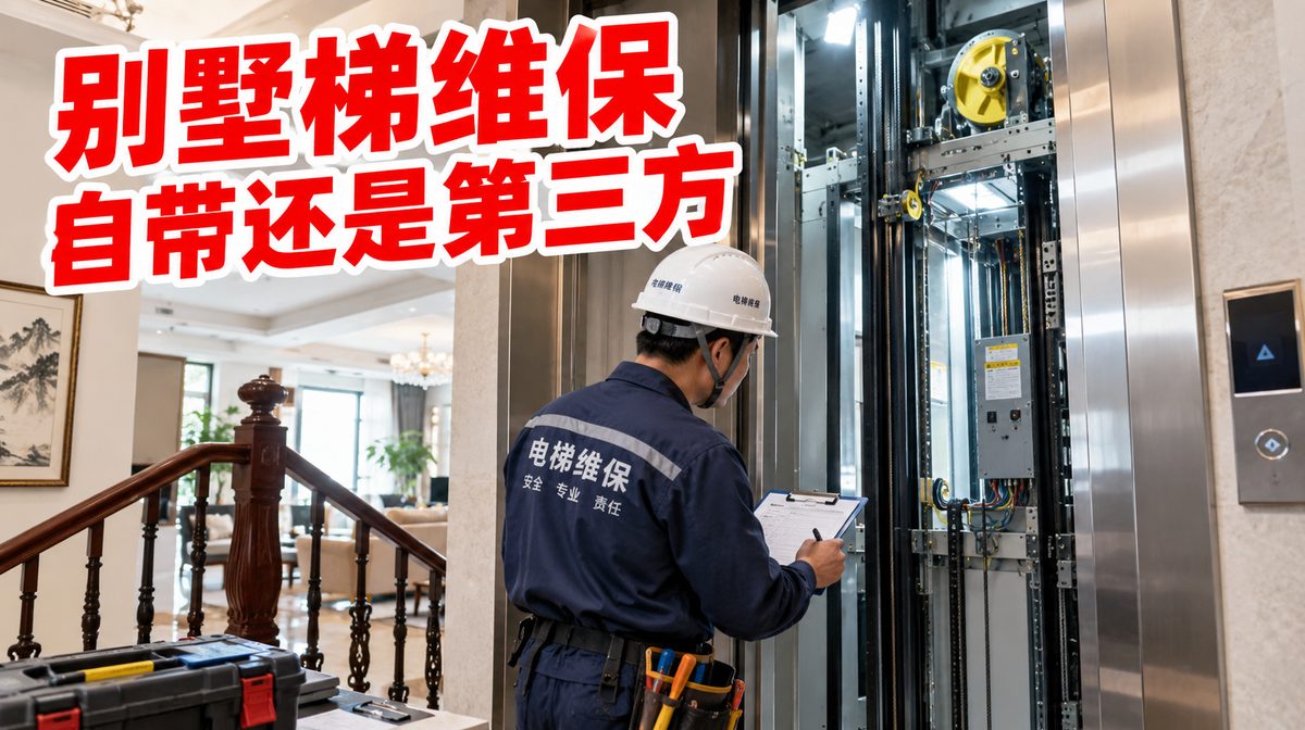 别墅电梯维保合同与维保记录台账