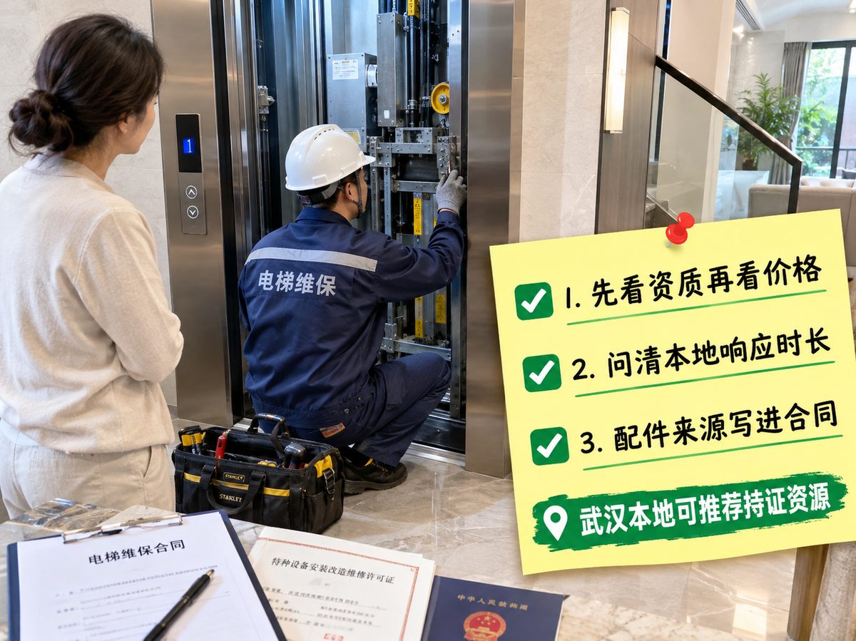 别墅电梯维保选原厂还是第三方?