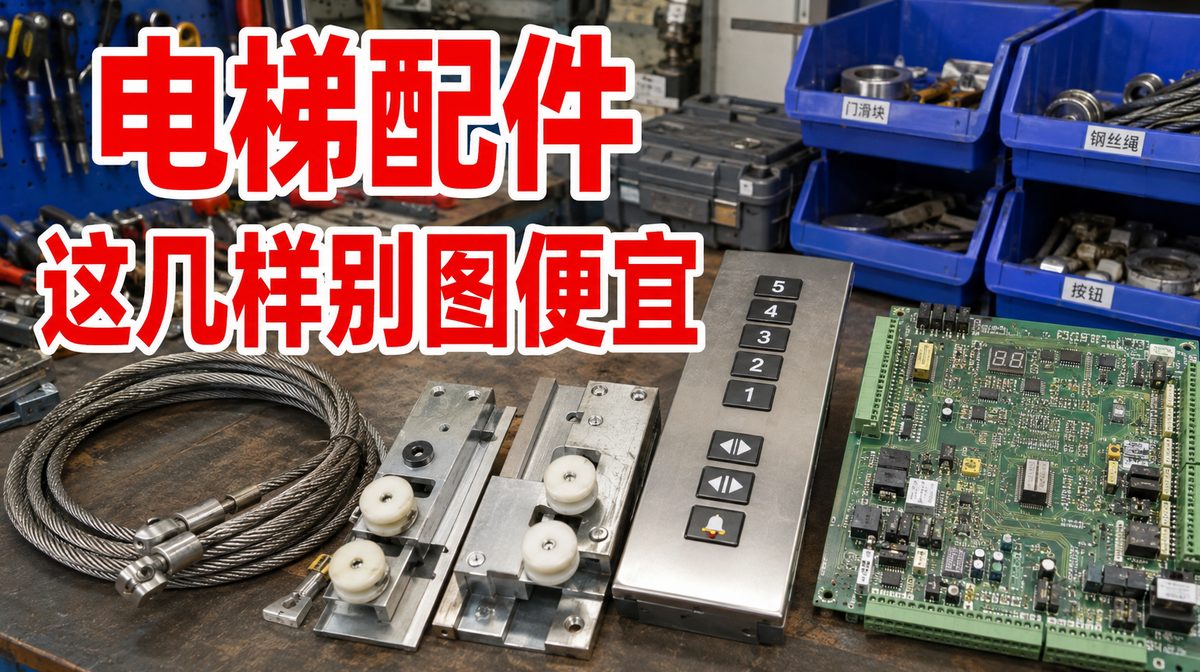 电梯常用易损件实物与更换周期说明