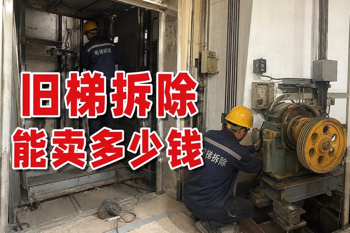 武汉旧电梯回收能卖多少钱？估价与拆除红线