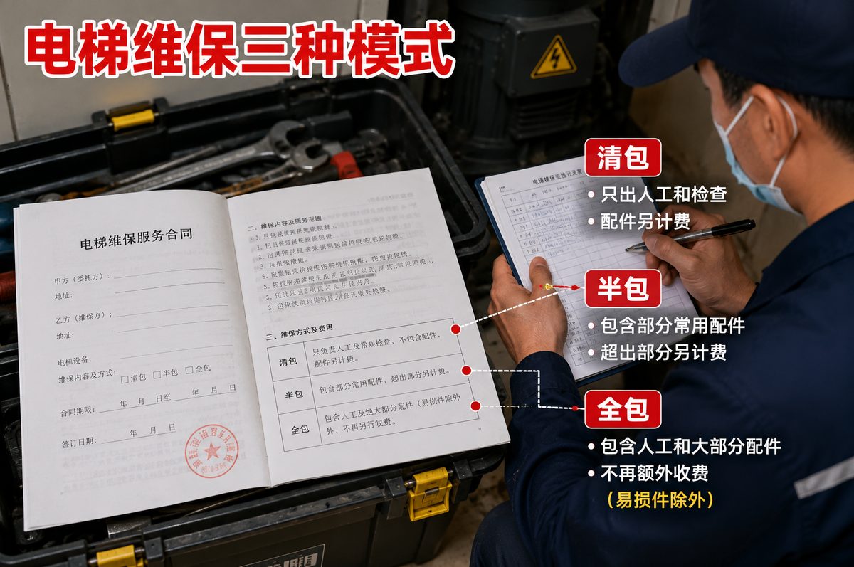 武汉电梯维保一年多少钱？钱到底花在哪